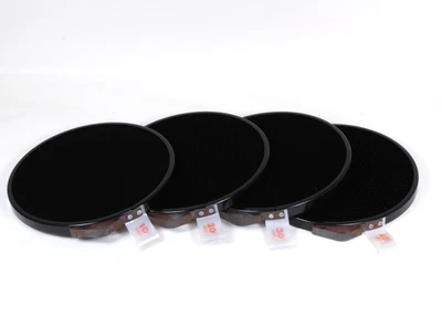 Speedotron 7" Honeycomb Grid Set of Four - 10, 20, 30 & 40 Degrees - Image 1 of 4