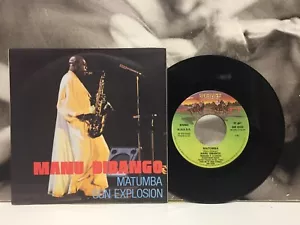 MANU DIBANGO - MATUMBA / SUN EXPLOSION 7" 45 EX+ AFROBEAT 1978 DERBY DBR 10153 - Foto 1 di 3