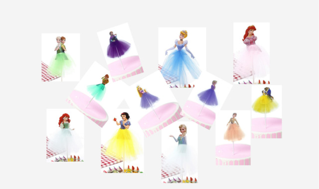  DecoSet Disney Frozen 2 Mythical Journey - Decoración para  tartas, juego de 2 piezas con Elsa y Anna : Comida Gourmet y Alimentos
