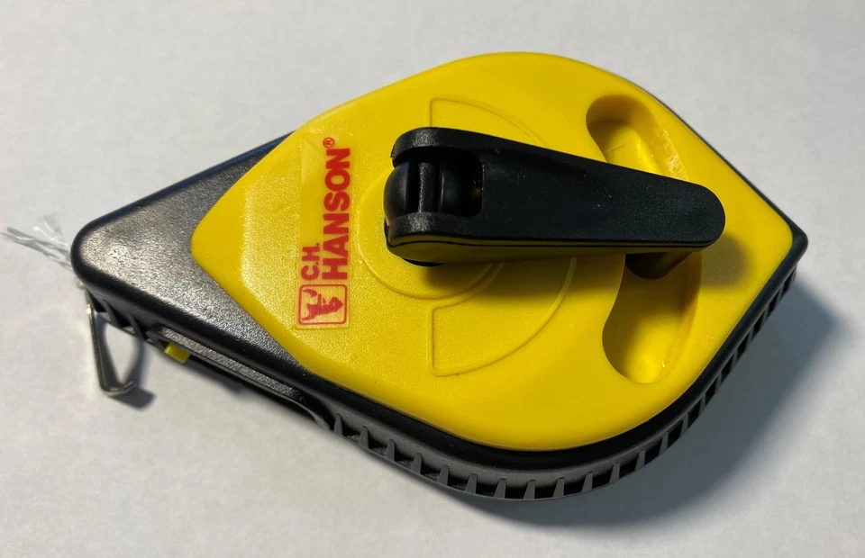 C.H. Hanson 11009 100' Chalk Line Reel with 3.5x Faster Rewind - Image 1 of 1