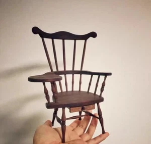 1/6  Scale Artist Chair/Windsor Chair/Armchair  for Popular Fashion Doll/Blythe - Picture 1 of 2