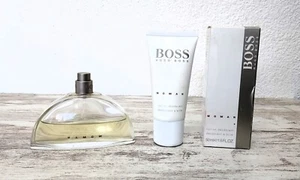 Hugo Boss WOMAN EDP (eau de parfum) 90ml (U*SED) + Deo Roll On 50ml Vintage 2000 - Foto 1 di 10
