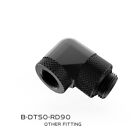 Shyrrik G1/4'' Thread Male To Female 90 Degree Dual Rotary Elbow Fitting Adapter