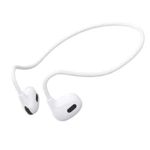 AURICOLARI A CONDUZIONE OSSEA BLUETOOTH PORTATILI WIRELESS CUFFIE TOUCH SPORT - Foto 1 di 9
