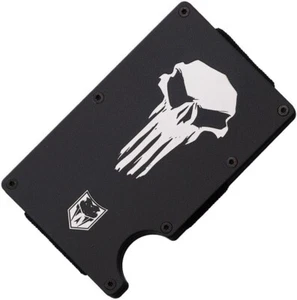 Cobratec Knives Wallet Punisher Artwork Aluminium Construction Black - RFIDPUN - Picture 1 of 1