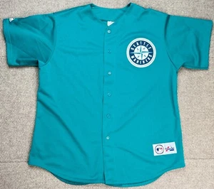 Majestic MLB Vintage Seattle Mariners türkis Baseball Trikot Größe XL - Bild 1 von 8