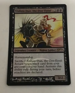 MTG- Xiahou Dun, the One-Eyed- Promo FOIL - Picture 1 of 2