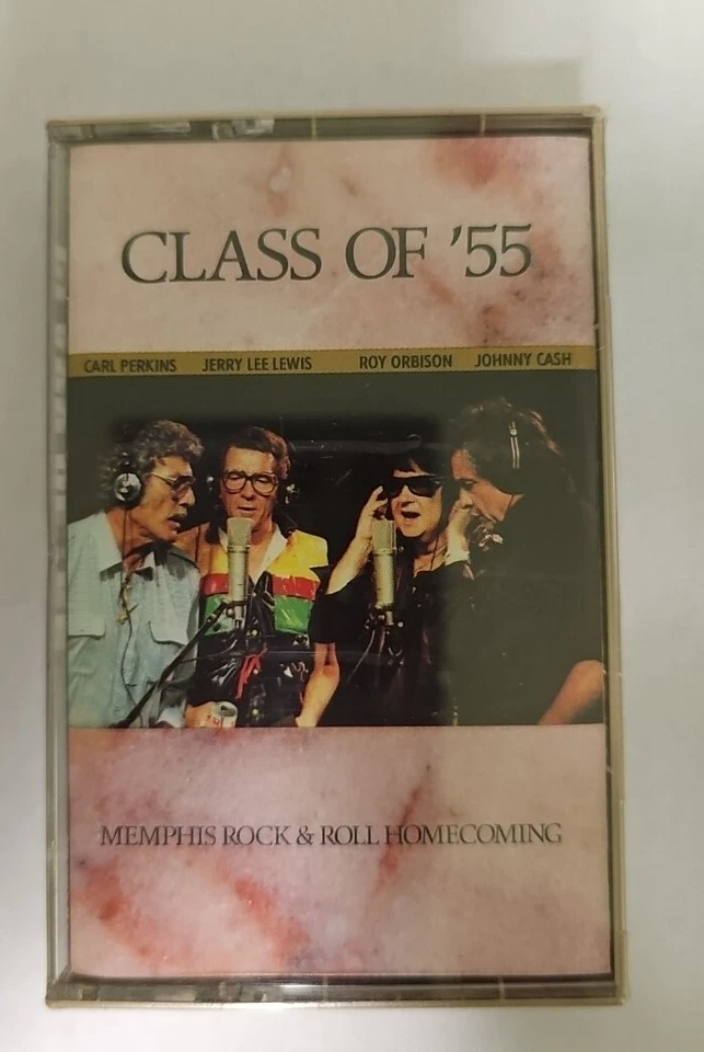 Class Of 55 Carl Perkins Jerry Lee Lewis Roy Orbison Johnny Cash Cassette SEALED - Image 1 of 4