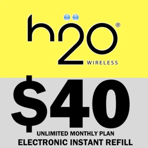 H2O H20 REFILL $40 ✅ FAST AND DIRECT ✅ GET IT TODAY! ✅ TRUSTED USA SELLER - Picture 1 of 2