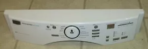 Maytag Dryer MEDE500VW1: Control Panel Console White 27 x 6 (W10246750) (P5559) - Picture 1 of 10