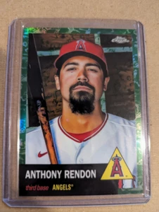 2022 Topps Chrome Platinum Toile White Green Refractors Anthony Rendon /99 - NM - Picture 1 of 1