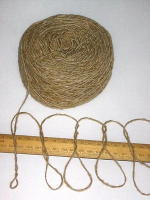 BRITISH BREED 100g 100% pure British knitting wool yarn Donegal Beige Tweed Pls read carefully