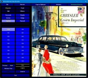 Automobile Car Ads 1950s & 1960s digital collection - Picture 1 of 2