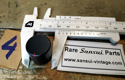 Aluminum Potentiometer Knob for Sansui amplifier, used, one piece [part_2] - Bild 1 von 4
