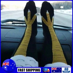 Chicken Leg Socks Funny Chicken Leg Stocking for Halloween Xmas (Short) - Picture 1 of 10