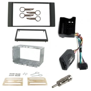 Kit de montaje estéreo completo doble din para Ford Fiesta MK6.5 05 control de tallo - Imagen 1 de 1