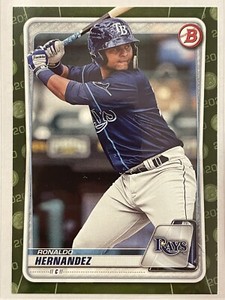 2020 Bowman Ronaldo Hernandez Camo #BP-12 Baseball Tampa Bay Rays