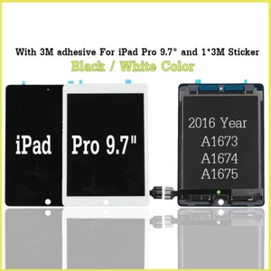 For iPad Pro 9.7" 2016 A1673 A1674 A1675 LCD Display Touch Screen Replacement - Picture 1 of 21
