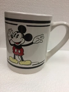 Disney Gibson Mickey Mouse Coffee Cup Or Mug Pie-eyed Mickey Black, White & Red - Picture 1 of 9