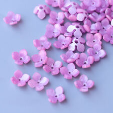 10Pcs 14mm Imitation shell petal beads DIY Making Jewelry hairpin accessories L5