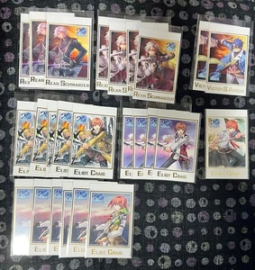 HanePro Trails of Cold Steel Card Set Carte da Gioco Edizione Limitata Duty Paid o R - Foto 1 di 1