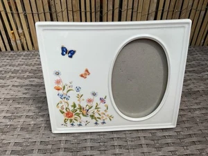 Aynsley Porcelain Cottage Garden Photo Frame 9 x 8 Inch - Picture 1 of 8