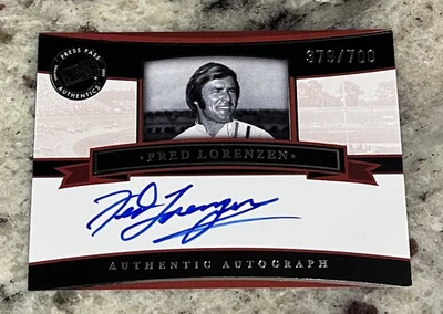 Fred Lorenzen 2005 Press Pass Legends #’D 379/700 Auto NASCAR Daytona 500 Winner - Image 1 of 2