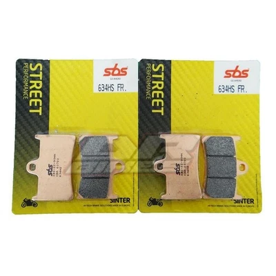 Yamaha XV1700 Road Star Warrior 2002 SBS Sintered Front Brake Pads 634HS Foto 1 de 4