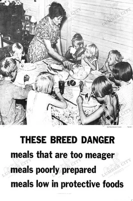 Póster de salud de la Segunda Guerra Mundial These Breed Danger 1941 Make America arte de pared fuerte Foto 1 de 4