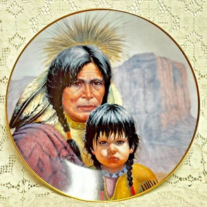 The Cheyenne Nation Sammelteller Gregory Perillo 1987 Teller #80 I - Bild 1 von 5