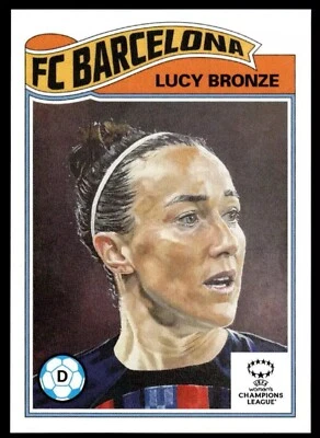2023 Topps UCL Living Set - #536 Lucy Bronze PR: /777 FC Barcelona - Image 1 of 2