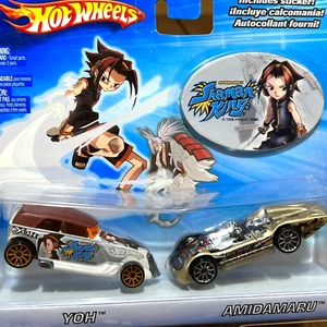 Vintage 2004 Hot Wheels Shaman King - Yoh and Amidamaru - New 2 Car Pack - Picture 1 of 5
