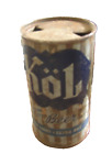 Kol Premium Beer vintage Can, Steel flat top