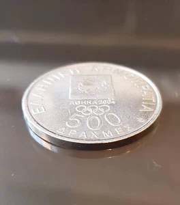 Extremely rare Commemoratice Olympic Games coin, 500 Greek Drachma - Picture 1 of 6