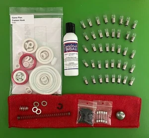 1985 Game Plan Captain Hook Pinball Machine Maintenance Tune Up Kit - Picture 1 of 3