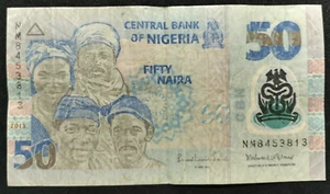 50 Naira 2013 NIGERIA (451G) - Picture 1 of 2