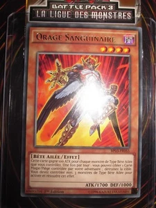 YU-GI-OH! RARE ORAGE SANGUINAIRE BP03-FR055 NEUF MINT FRANCAIS - Imagen 1 de 1