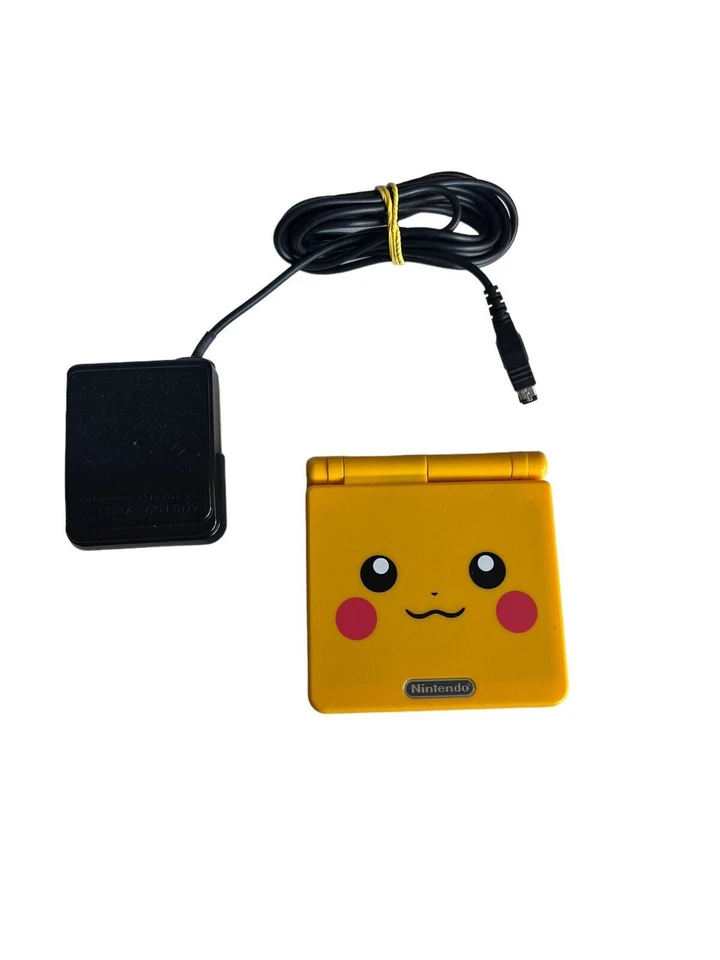 Nintendo Game Boy Advance SP Pikachu Edition Handheld System - Yellow