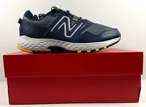 New Balance Schuhe Herren Größe 9 4E XWide blau 410v8 Trailrunning MT410NY8 - Bild 1 von 9