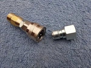 KRANZLE K7/120 K7/122 LANCE QUICK RELEASE CONVERSION KIT 22MM FEMALE X MALE Q/R - Picture 1 of 12