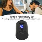 Tattoo Power Supply, USB Charging Cable, Pen Battery Interface, 1500mAh, 3-12V