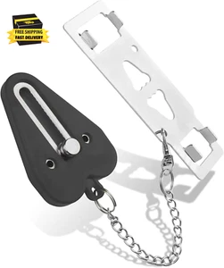 Portable Travel Door Lock – Extra Security for Home, Hotel & Airbnb, Heavy-Duty - Picture 1 of 7