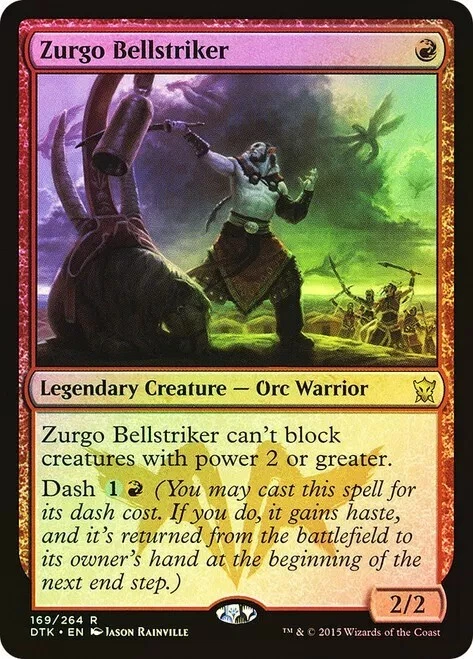 Zurgo Bellstriker Foil Dragons of Tarkir  NM MTG - Image 1 of 1