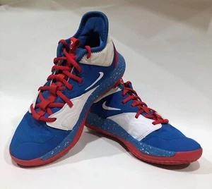 Zapatos de baloncesto Nike PG 3 ID Paul George juveniles talla 6 AV7928-991 rojo blanco azul - Imagen 1 de 9