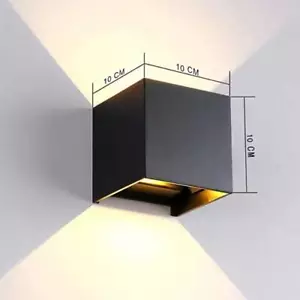 Lámpara de Pared LED IP65 Aplique Exterior para Balcón, Porche, Jardín, Patio y Pasillo - Imagen 1 de 24