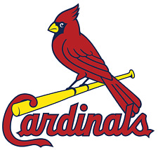 St. Louis Cardinals MLB Baseball Team Logo 4" Die-Cut Magnet Fridge Magnet