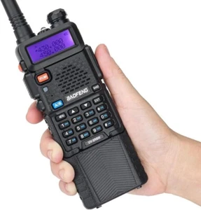 BAOFENG UV-5R Ham Radio Long Range 8W UV5R Dual Band 3800mAh Rechargeable Extend - Picture 1 of 6