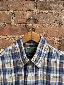Gitman Bros Vintage Men’s Shirt, Sz Medium Plaid, USA - Picture 1 of 8
