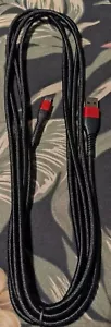 10Ft Micro USB Data Sync Charger Charging Nylon Braided Cable Cord. 3 Pack. - Picture 1 of 5