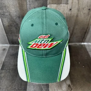 Diet Mtn Dew Team The Game Sombrero 88 Green Dale Earnhardt Jr Correa - Imagen 1 de 9